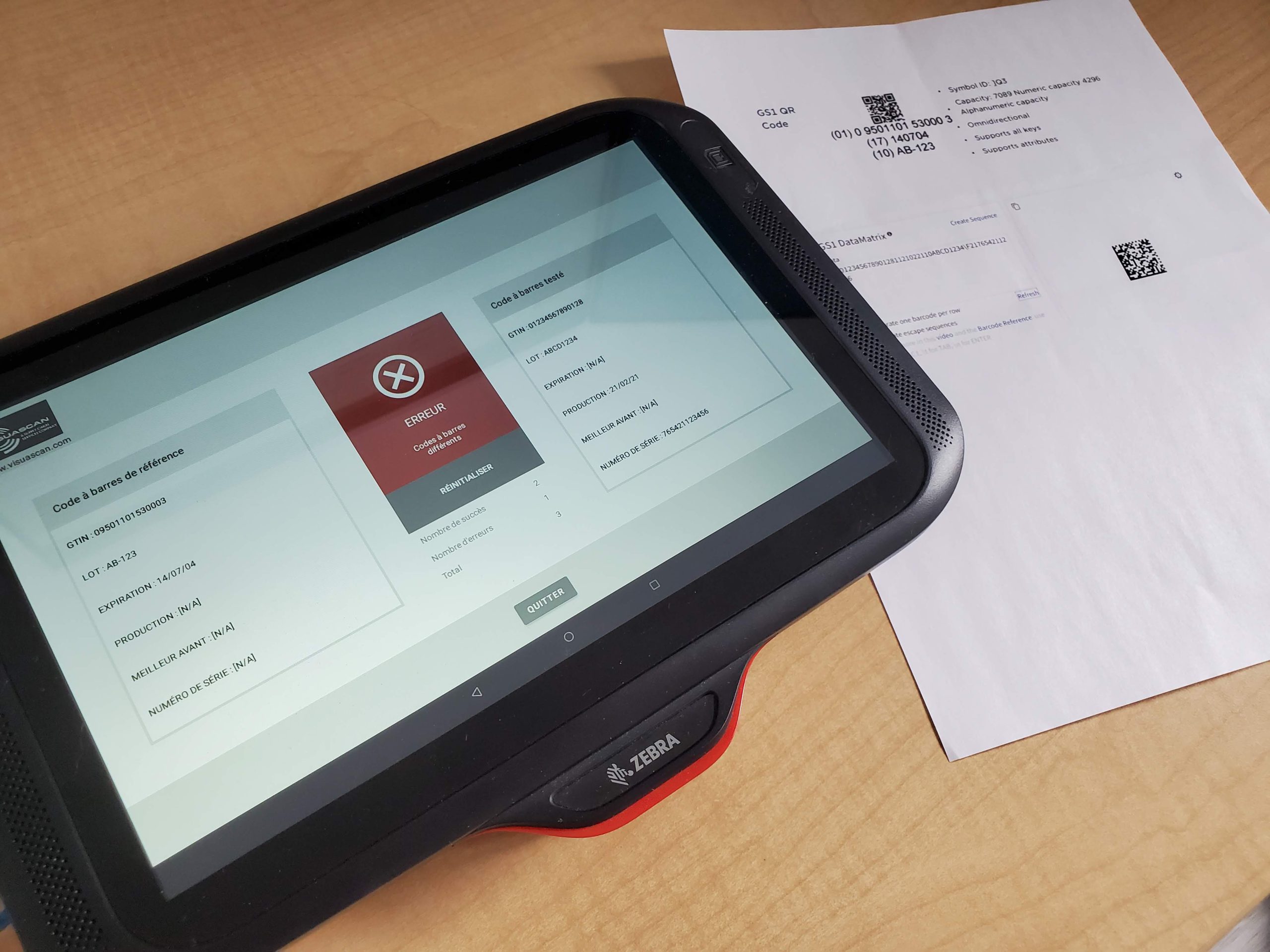 devactif-application-mobile-comparateur-code-barres-visuascan-succes-scan-erreur
