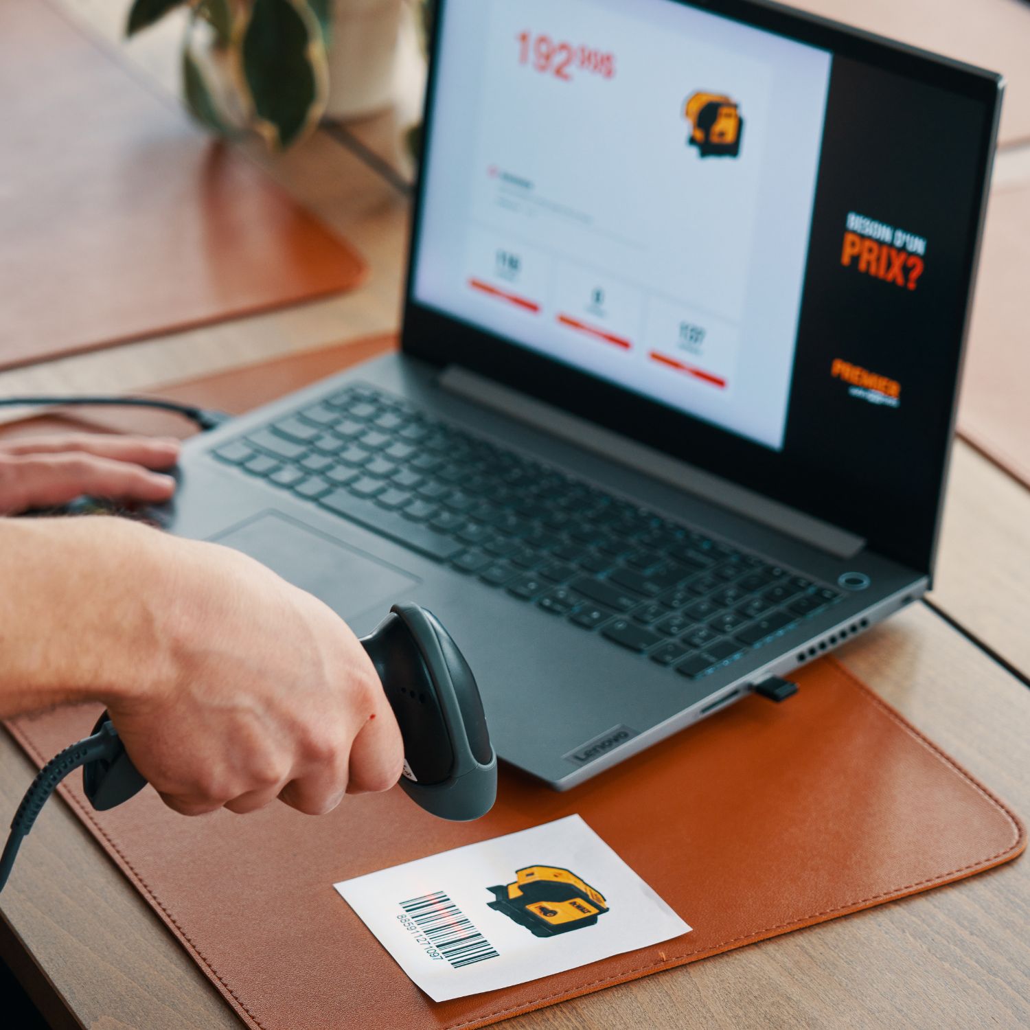 scanner code barre erp